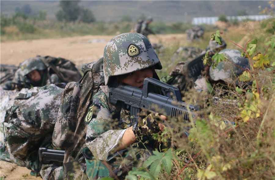 College life starts with guns, daggers and military training