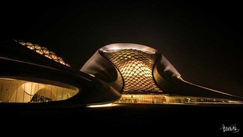 Night views of Harbin through the lens