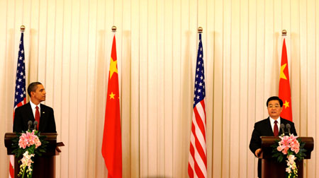 Top leaders of China and US hold talks in Beijing