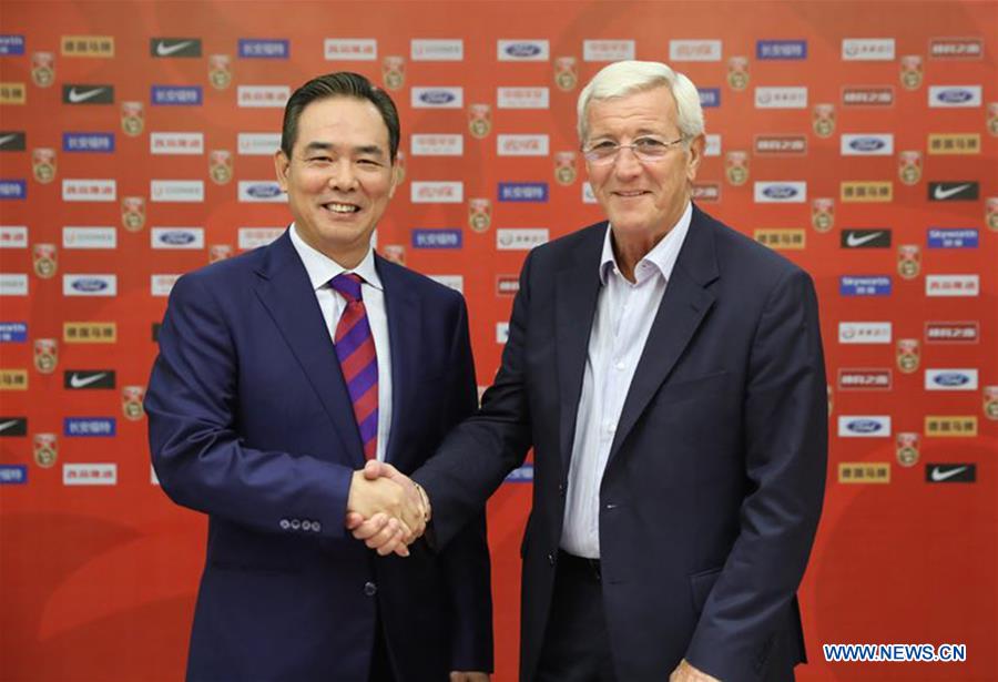 L'Italien Marcello Lippi nommé sélectionneur de l'équipe nationale de football de Chine