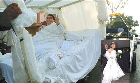 World's heaviest man gets married