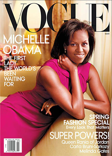 Michelle Obama: Vogue cover girl