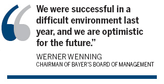 Chemical Special: Bayer to play role in shaping China's environmental future