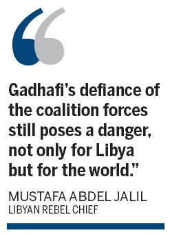 Rebels give Gadhafi four days to surrender