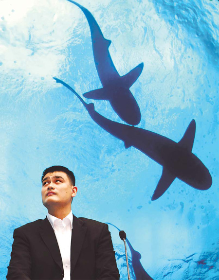 Shark fin soup leaves bad taste, basketball star says