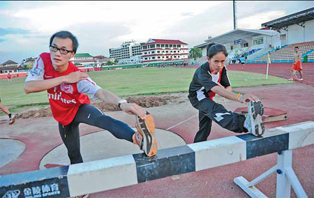 Laos' fastest man follows a dream