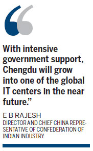 Chengdu: Hub for service outsourcing