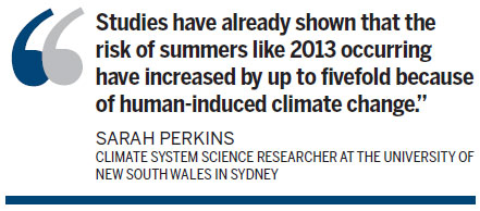 Weather extremes seen in Australia, US