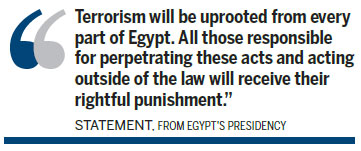 Egypt vows to punish checkpoint attackers