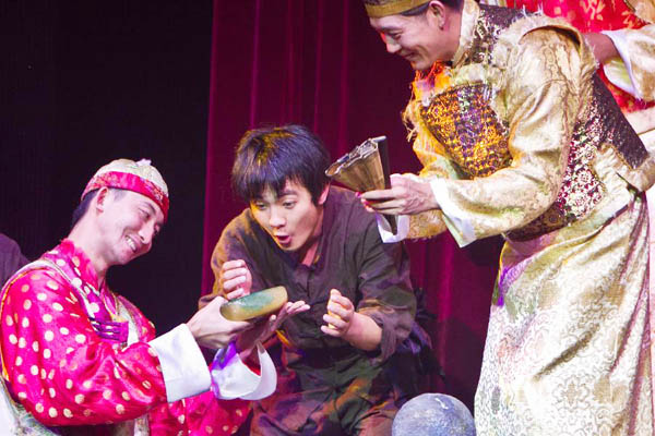 Dancers perform tourism dance 'Tengchong Dream' in China's Yunnan