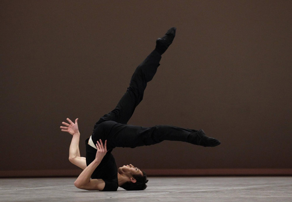 Contestants perform at the final of the Prix de Lausanne