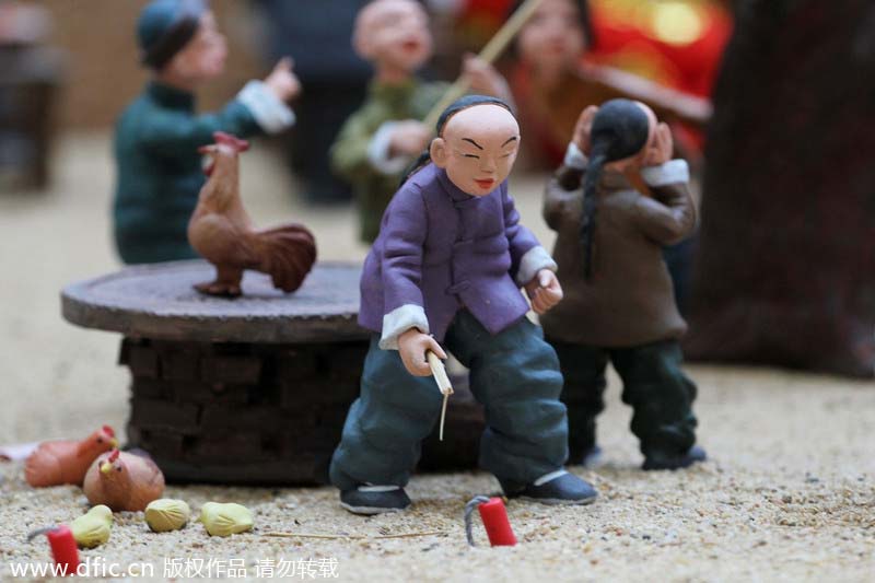 Clay creations capture festival spirit