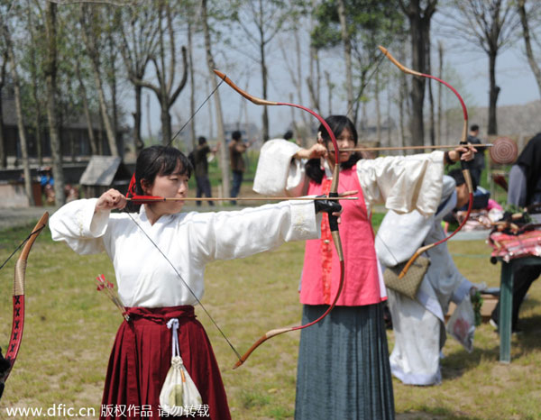 Shanghai hosts ancient Shangsi Festival