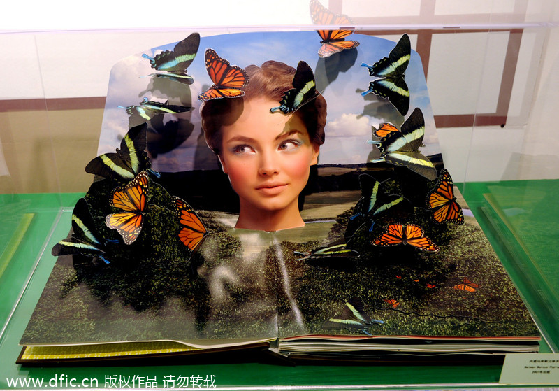 Pop-up books on show in Shanghai