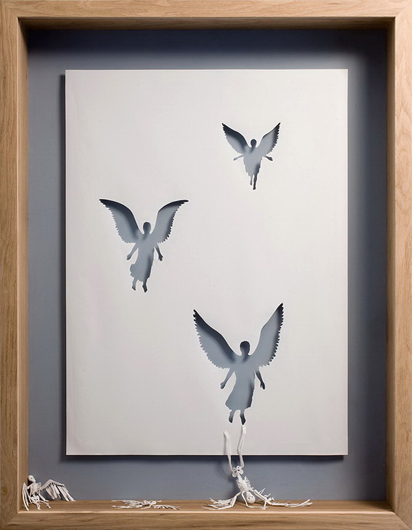 Danish artist creates unique paper art