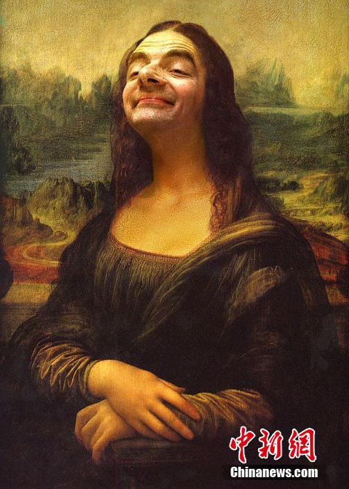 Mr Bean in world famous paintings