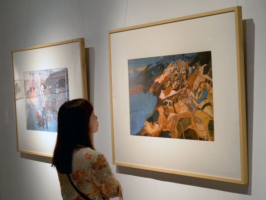 Hangzhou holds exhibition on illustrations, cartoons