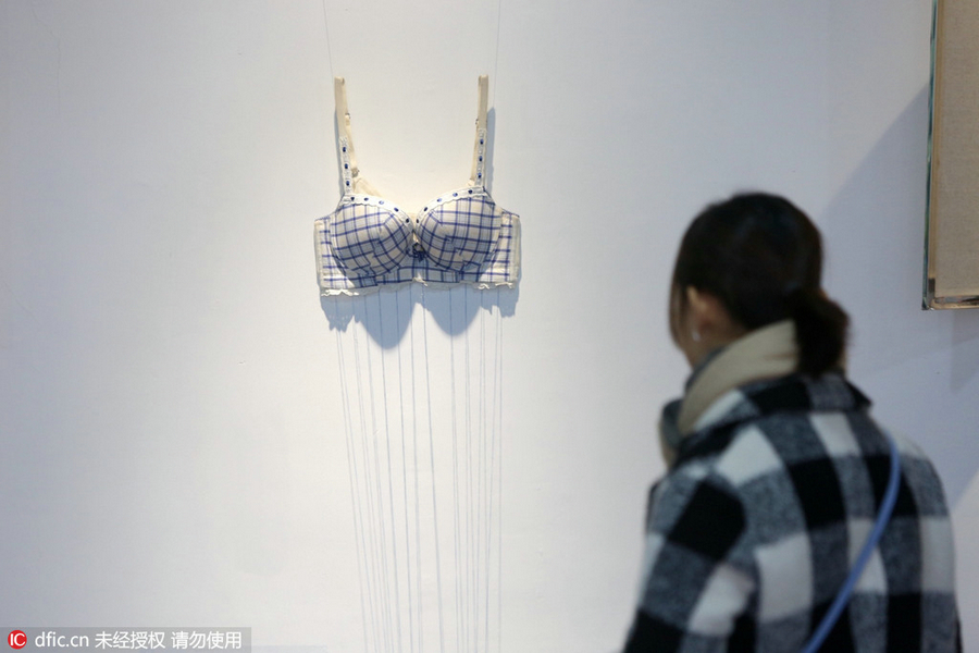 Thousands of bras tell you stories about women