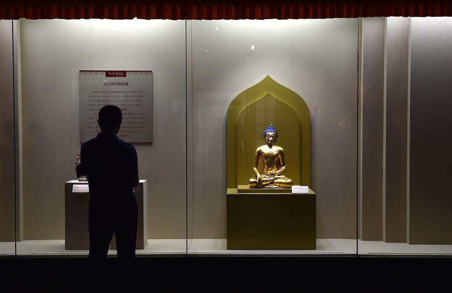 Tibetan Buddhism art exhibition held in Shanxi