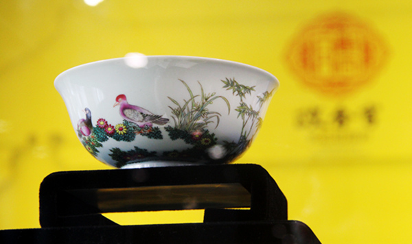 Ancient imperial enamel works shine at Beijing Design Week