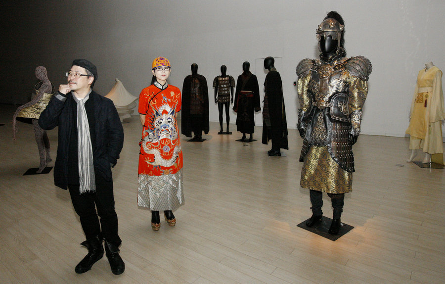 Ye Jintian's designs shown in Shanghai