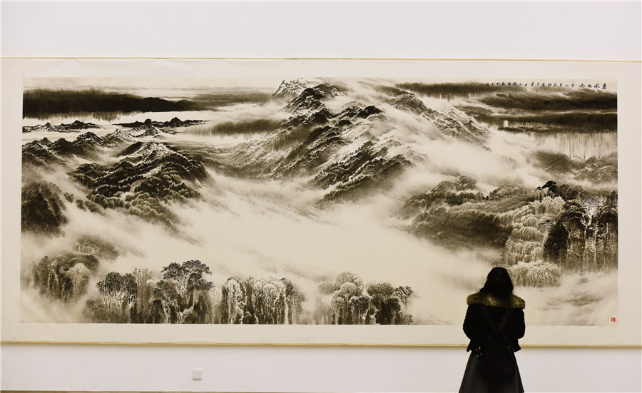 2016 Biennial of Chinese Traditional Painting opens in Hangzhou