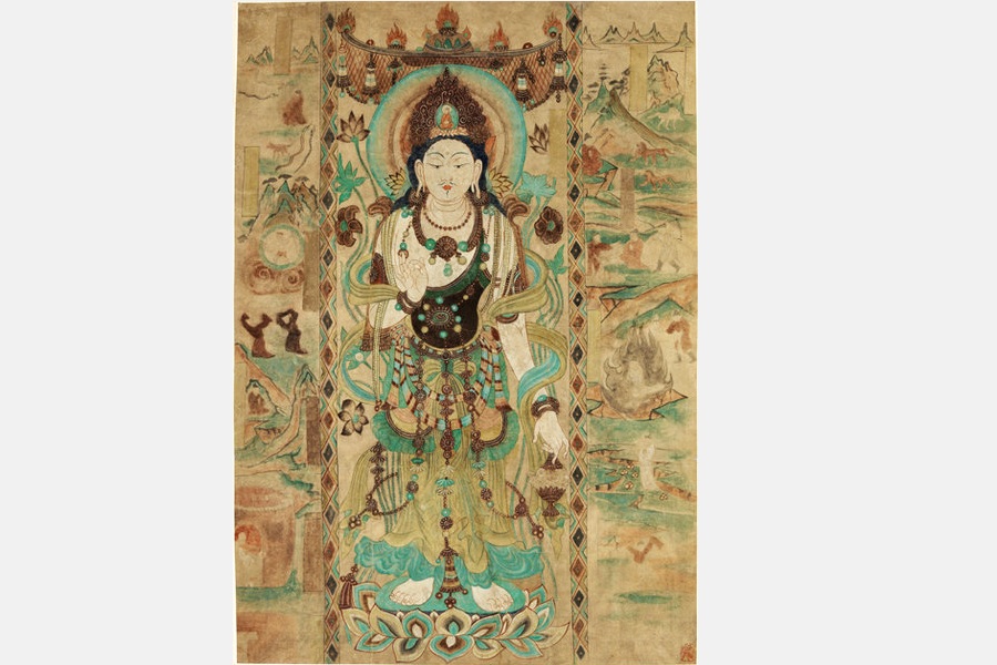 Solo exhibition: Blossom in Dunhuang