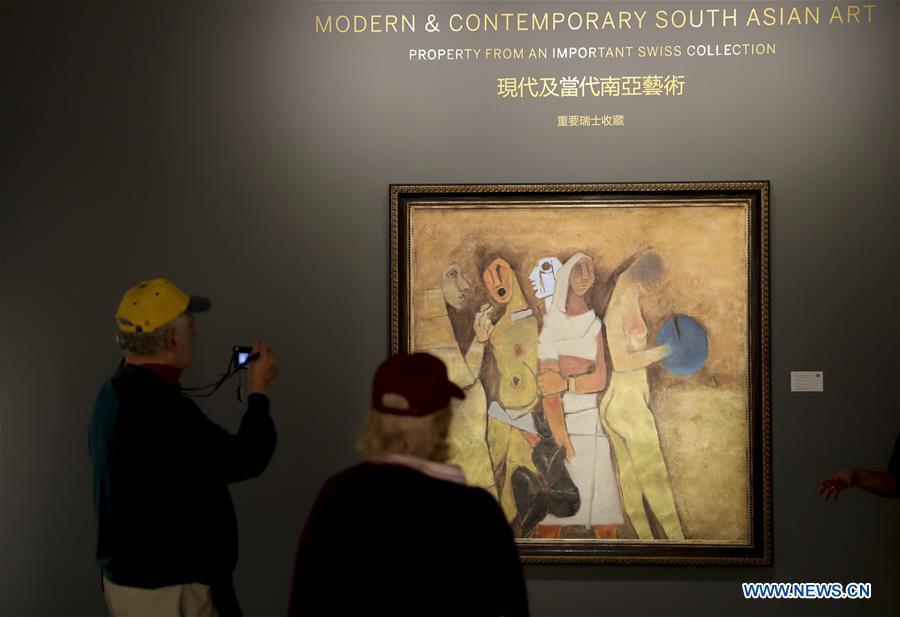 Sotheby's Asia Week exhibition held in New York