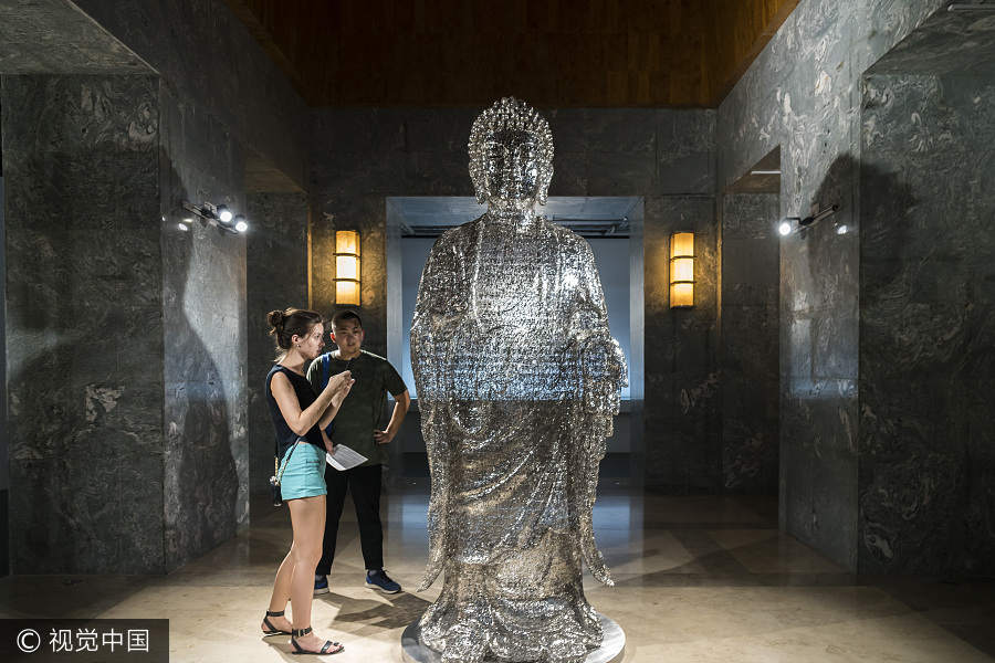 Crystal-like Buddha to dazzle audiences in Shanghai exhibition