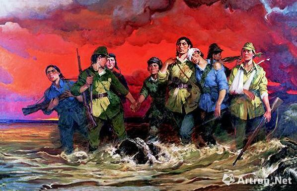 Respected Chinese soldiers portrayed in paintings