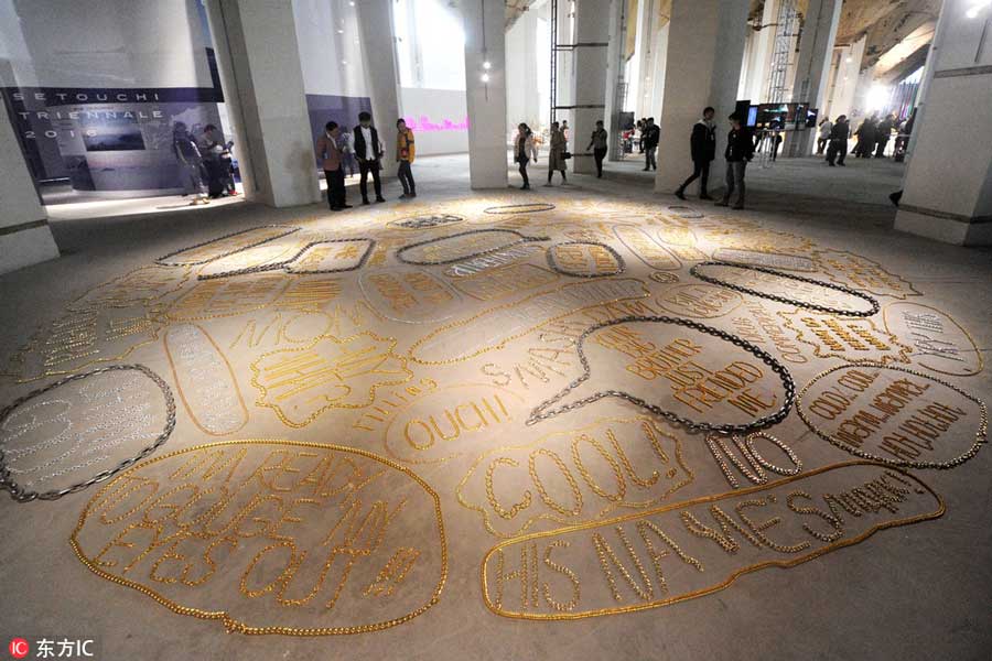 Grain silo turned into Shanghai exhibition venue