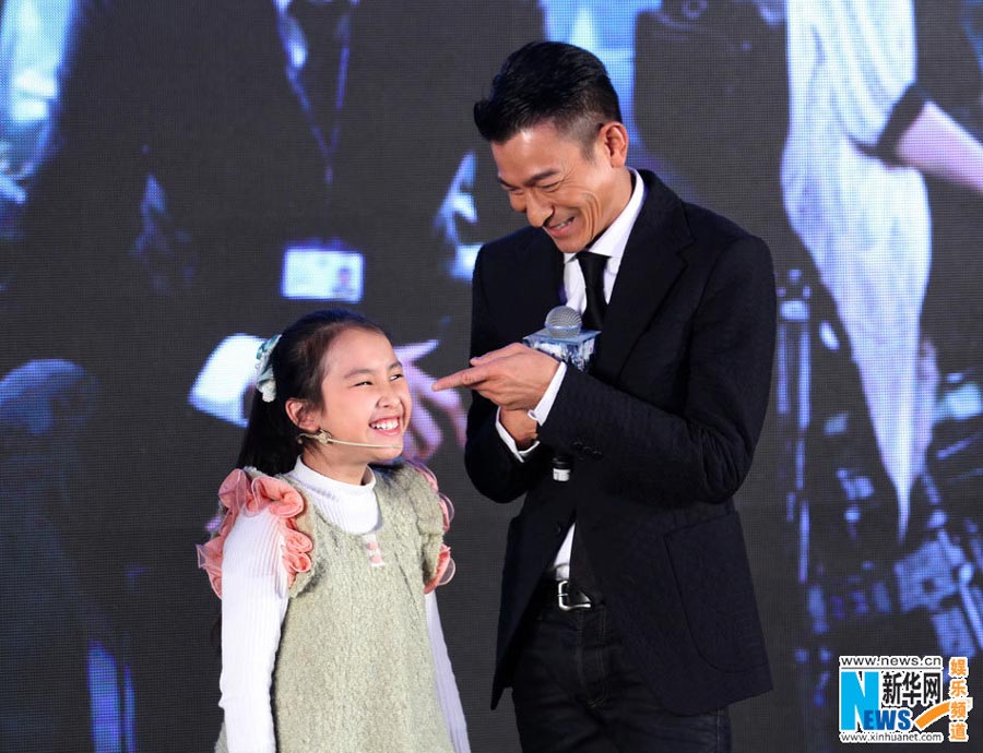 Andy Lau's 'Firestorm' premieres in Beijing