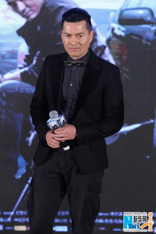 Andy Lau's 'Firestorm' premieres in Beijing