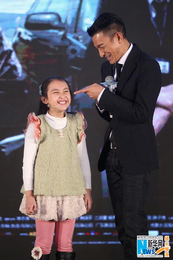 Andy Lau's 'Firestorm' premieres in Beijing