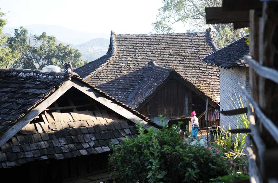 Mysterious village of the Blang ethnic group