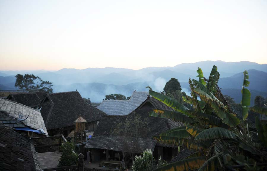 Mysterious village of the Blang ethnic group