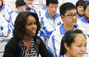 Michelle Obama's cultural tour in China