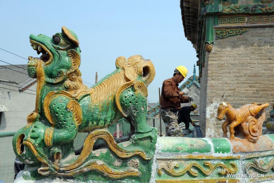 Northern Great Mosque under repair in Henan