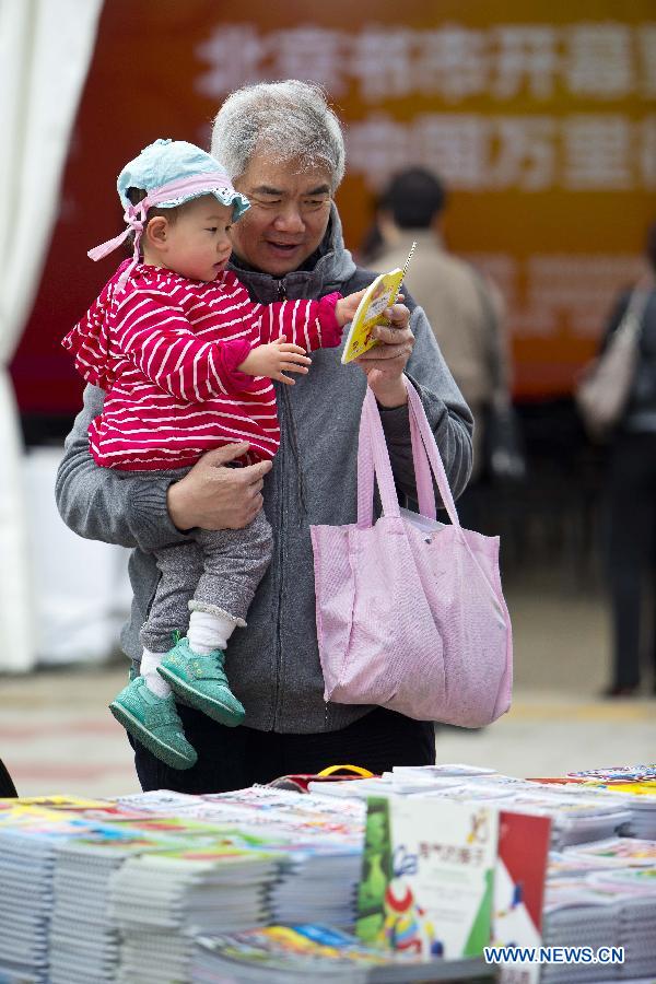 Beijing Book Fair kicks off at Chaoyang Park