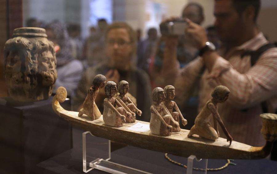 Egyptian Museum exhibits repatriated relics