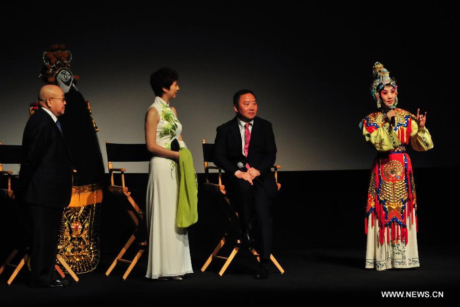 3D Beijing opera 'Farewell My Concubine' debuts in Hollywood