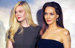 Angelina Jolie promotes 'Maleficient' in Shanghai