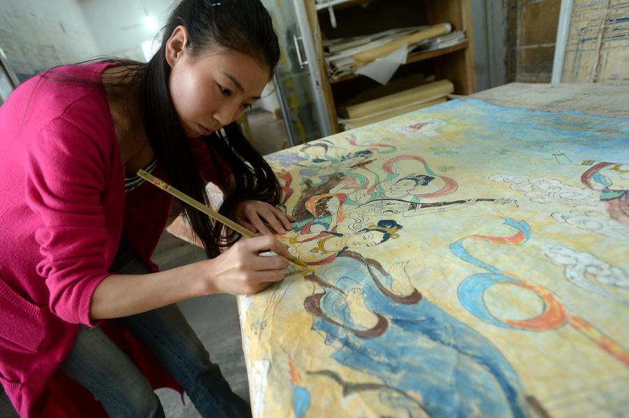 Ancient art preserved in Dunhuang