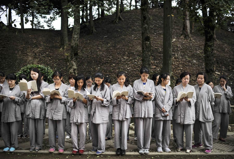 In photos: Finding serenity in Zen Buddhism