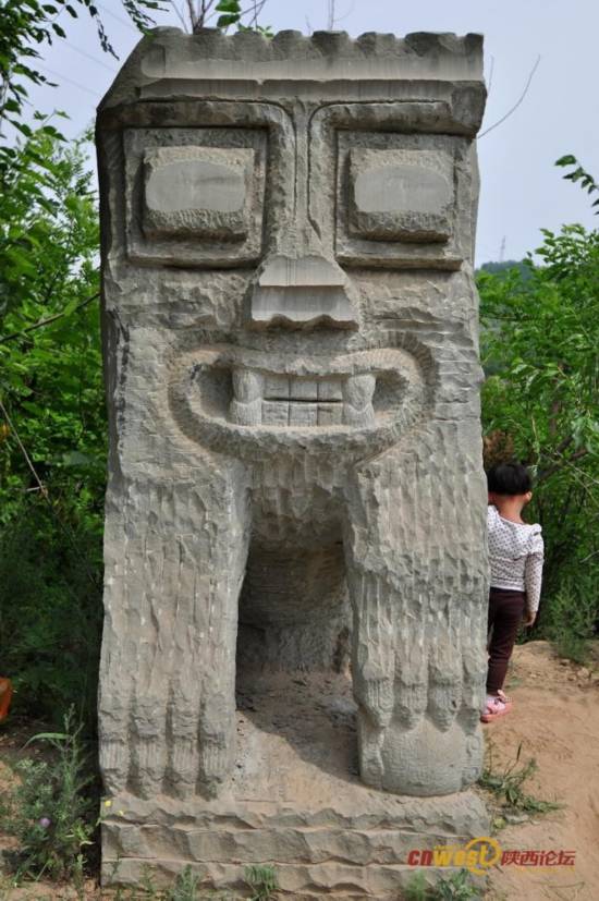 Shaanxi stone lions find fans online