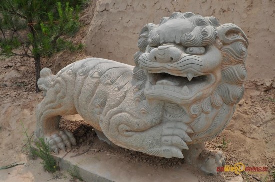 Shaanxi stone lions find fans online