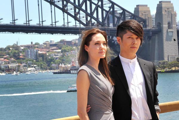 Angelina Jolie promotes 'Unbroken' in Sydney