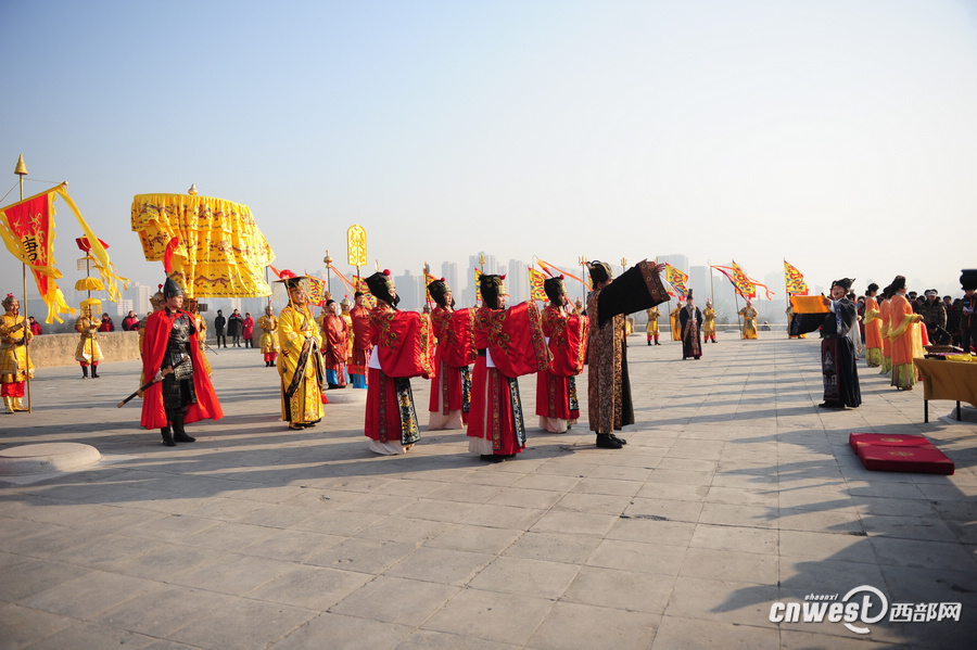 Sacrificial rite held in Xi'an to mark winter solstice day