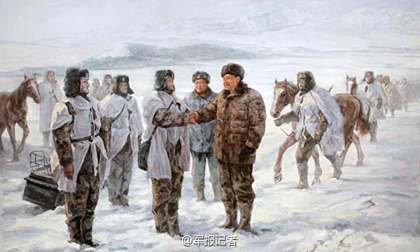 Oil paintings depict Chinese president's endeavors