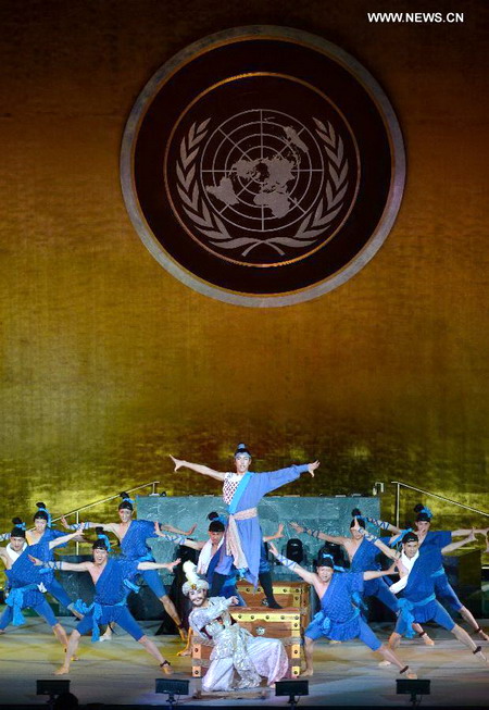 'The Dream of the Maritime Silk Road' performed at UN headquarters